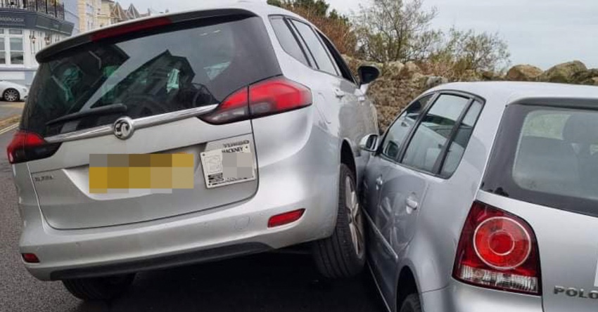 Paramedics Called As Taxi Crashes Into And Mounts A Vw Polo In Isle Of Wight