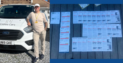 HOCKLEY PRIVATE HIRE FIRM HIT WITH 1600 IN SOUTHEND AIRPORT PARKING FINES