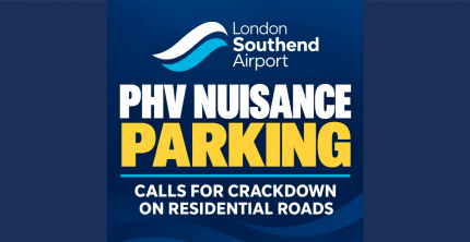 CALLS FOR CRACKDOWN ON PRIVATE HIRE VEHICLES PARKING NEAR SOUTHEND AIRPORT