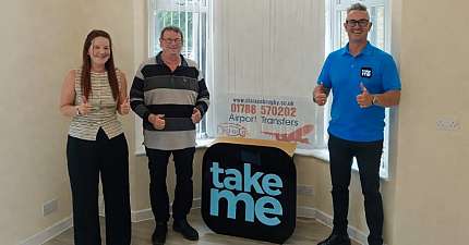 DIAL A CAB RUGBY PARTNERS WITH TAKE ME TO DRIVE GROWTH AND SCALE OPERATIONS