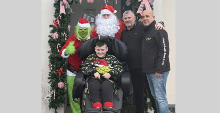 A CHRISTMAS MIRACLE FOR 12 YEAR OLD ASHTON ROBERTS THANKS TO SUPPORT OF 247 TRANSPORT SOLUTIONS 