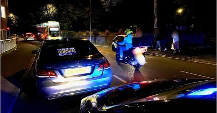 BRIGHTON AND HOVE COUNCIL AND SUSSEX POLICE CATCH UNLICENSED DRIVER 