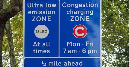 CHANGES CONFIRMED TO LONDON CONGESTION CHARGE