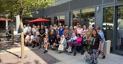 WELL DONE TO CORKER CARS ST ALBANS FOR SUPPORTING THE ELDERLY IN THEIR COMMUNITY