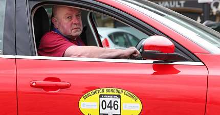 DARLINGTON TAXI DRIVER WARNS OF DANGER AS COUNCIL AXES GODSEND MARSHALS