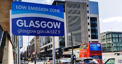 GLASGOW LEZ SHOWS EARLY PROMISE IN IMPROVING AIR QUALITY