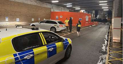 SWANSEA TAXI CRACKDOWN THREE VEHICLES PULLED OFF ROAD IN SAFETY OPERATION