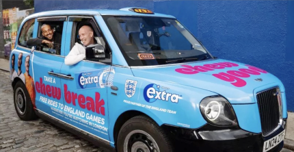 EURO 2024 FANS CAN HITCH FREE TAXI RIDE ON ENGLAND MATCH DAYS IN EXTRA BRANDED TAXI