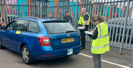 THREE TAXIS TAKEN OFF OLDHAM ROADS FOLLOWING CRACKDOWN OPERATION