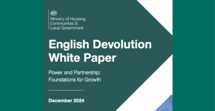 GOVERNMENT ISSUES ENGLISH DEVOLUTION WHITE PAPER 