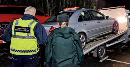 SEVEN VEHICLES SEIZED IN ROAD SAFETY OPERATION IN NORTHERN IRELAND