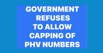 ADCU CONDEMNS GOVERNMENT REFUSAL TO ALLOW CAPPING OF PRIVATE HIRE VEHICLE NUMBERS