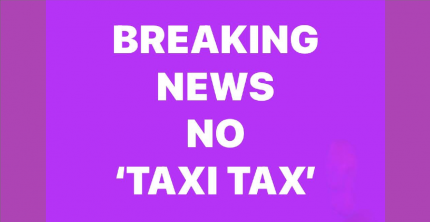 GOVERNMENT RESPONDS TO VAT CONSULTATION ON PHV SECTOR NO TAXI TAX