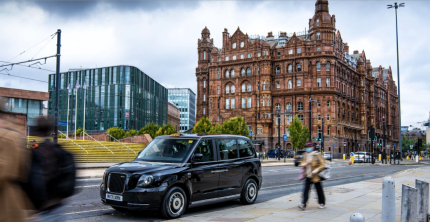 LEVC BACKS GREATER MANCHESTERS CLEAN TAXI PLANS WITH UP TO 2M CONTRIBUTION