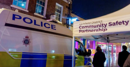 FESTIVE SAFETY BOOST TAXI MARSHALS DEPLOYED TO SECURE LICHFIELDS NIGHT TIME ECONOMY