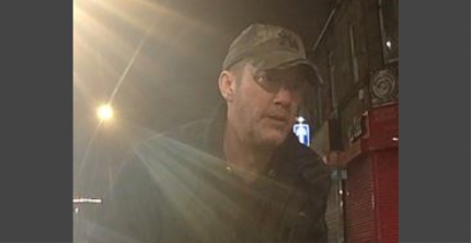 POLICE HUNT FOR MAN AFTER HE DAMAGED BARNSLEY TAXI AND RACIALLY ABUSED THE DRIVER