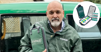 TAXI DRIVERS AT CHIPPENHAM STATION EQUIPPED WITH LIFE SAVING BLEED KITS