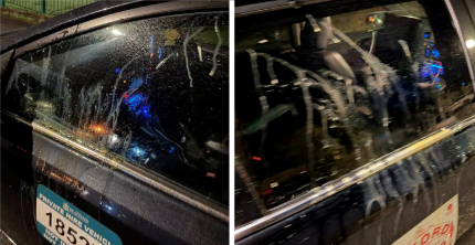 OXFORD TAXIS KEIGHLEY MAKES PLEA TO PARENTS OF UNRULY KIDS AFTER CAR EGGED