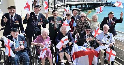 TAXI CHARITY TAKES VETERANS ON TRADITIONAL SUMMER OUTING TO WORTHING