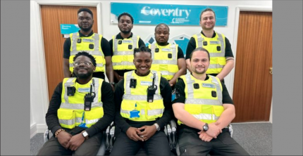 TAXI MARSHALS BOOST SAFETY IN COVENTRY CITY CENTRE